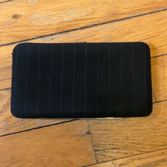 The Nightmare Before Christmas Black and White Striped Wallet - Picture 2 of 3